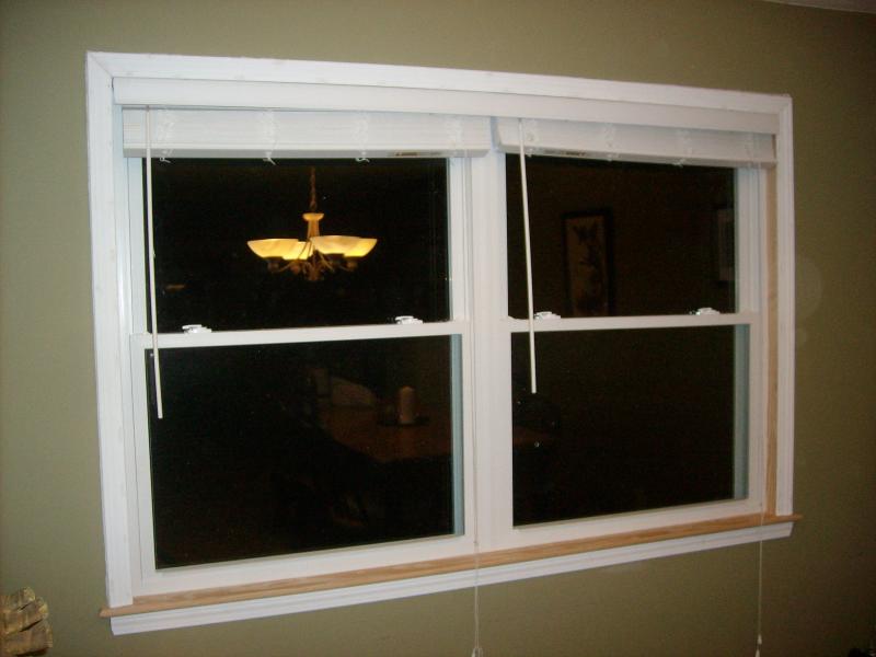Replace your aluminum windows with vinyl like this one.